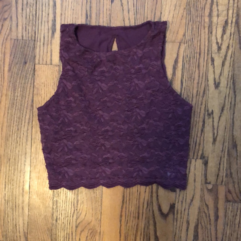 Free people intimately laced crop tank top small - Picture 11 of 12